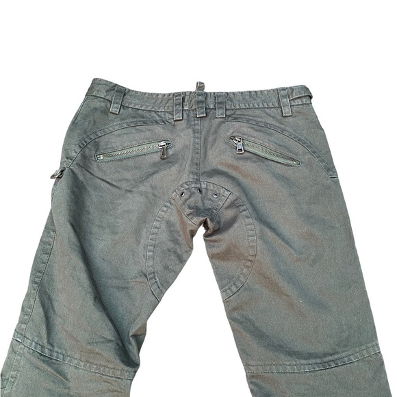 Dsquared Multipocket Cargo Pants Size 50 Green - Picture 8 of 10